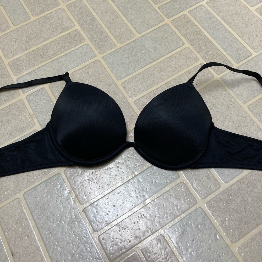 VS PINK Black Push Up Bra